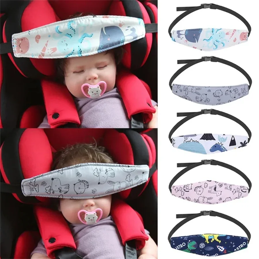 Infant Car Seat Cover - Baby-autostoel Hoofdsteun Kinderen Bevestigingsriem Verstelbare Jongen