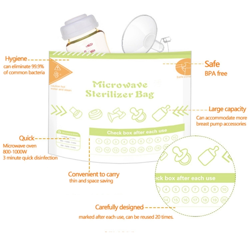 10 vellen/set herbruikbare mag - Zwitsal Baby Products recensie en prijs