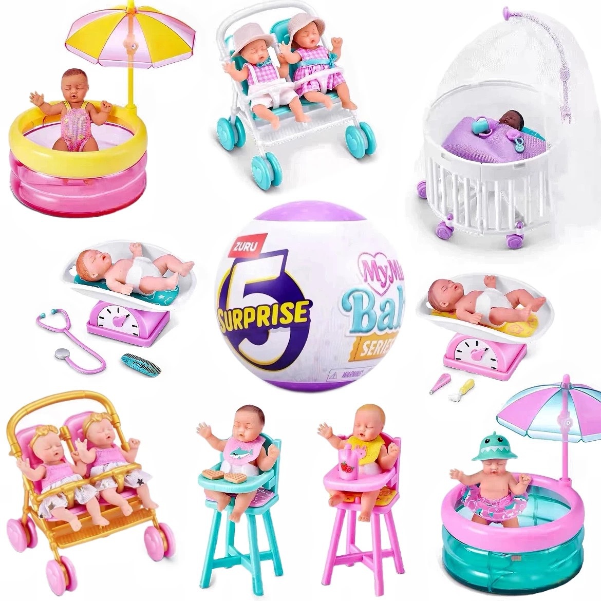 ZURU 5 Surprise My Mini Baby S - Baby Products Toys recensie en prijs
